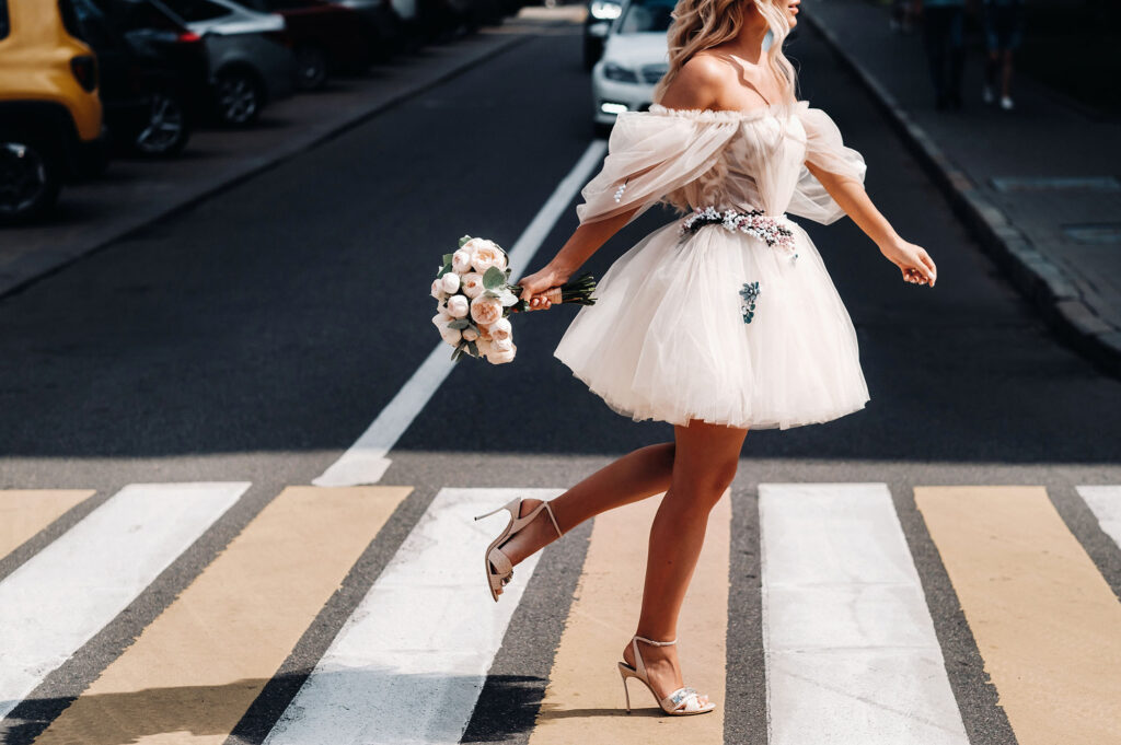 fashion trendy bride
